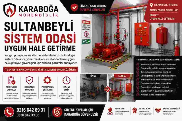 Sultanbeyli Sistem Odası Kurulumu | Profesyonel Veri Merkezi ve Teknik Altyapı Çözümleri | Karaboğa Mühendislik