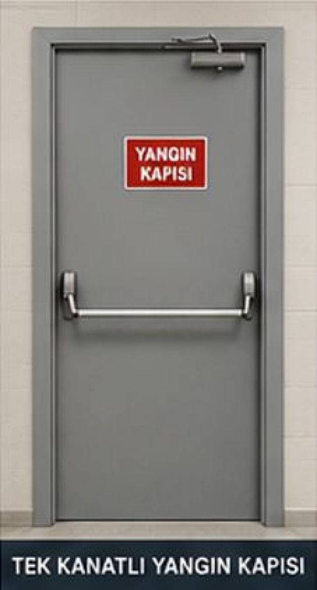 Pendik Sertifikalı Yangın Kapısı